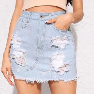 Jean skirt